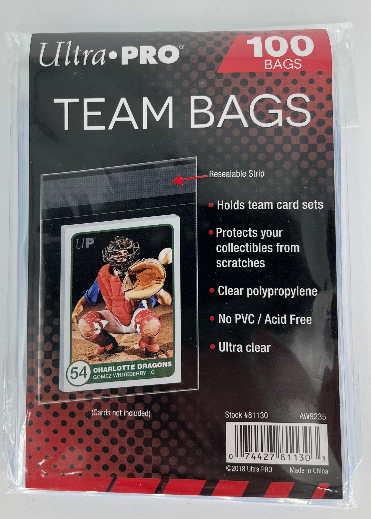 UP Team Bags (100 Stück) trading cards zubehör Ultra Pro