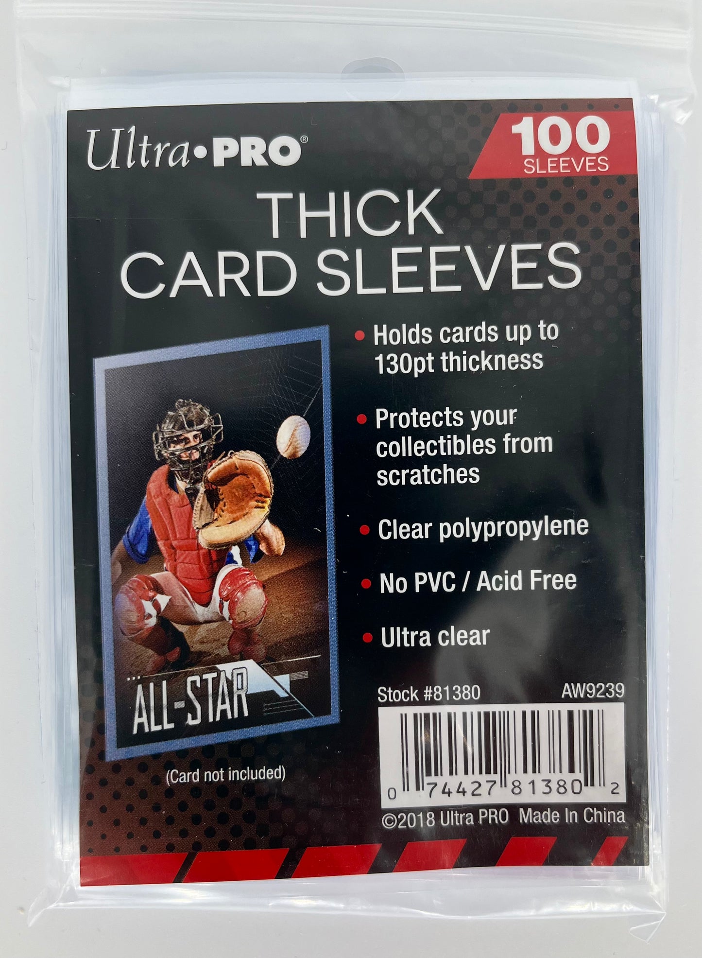 UP Thick Card Sleeves 130pt trading cards zubehör Ultra Pro