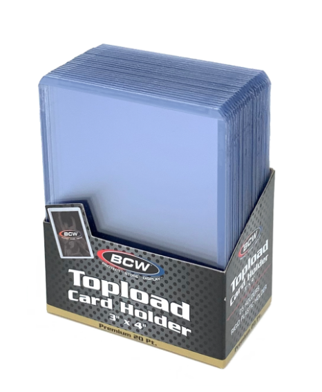 BCW Premium Toploader - 20 Pt trading cards zubehör BCW
