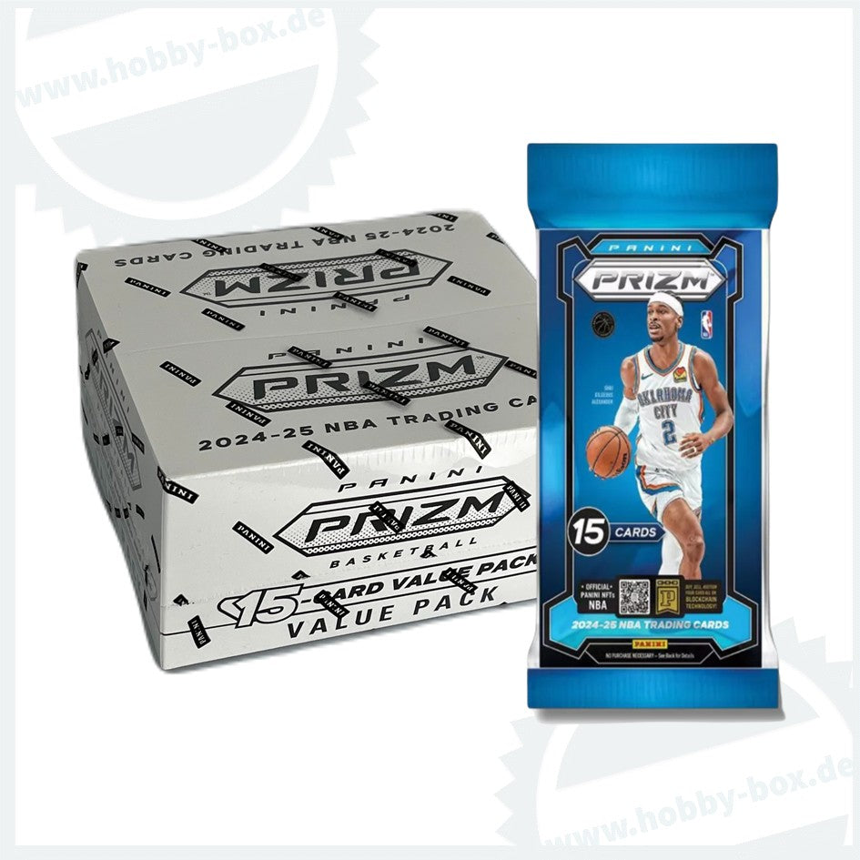 24-25 Panini Prizm Basketball Value Pack Box basketball nba trading cards Panini