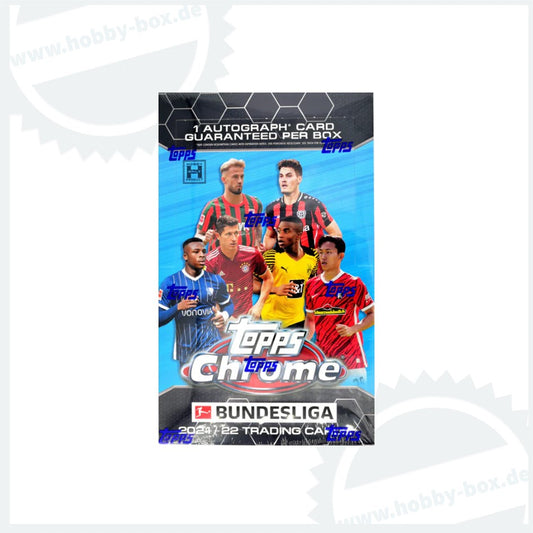 2021-22 Topps Chrome Bundesliga Soccer Cards Hobby Box Soccer trading cards TOPPS COMPANY INC