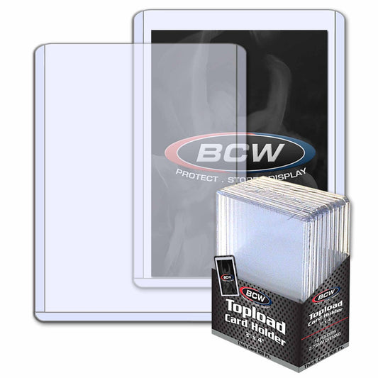 BCW Thick Card Topload Holder - 108 PT trading cards zubehör BCW