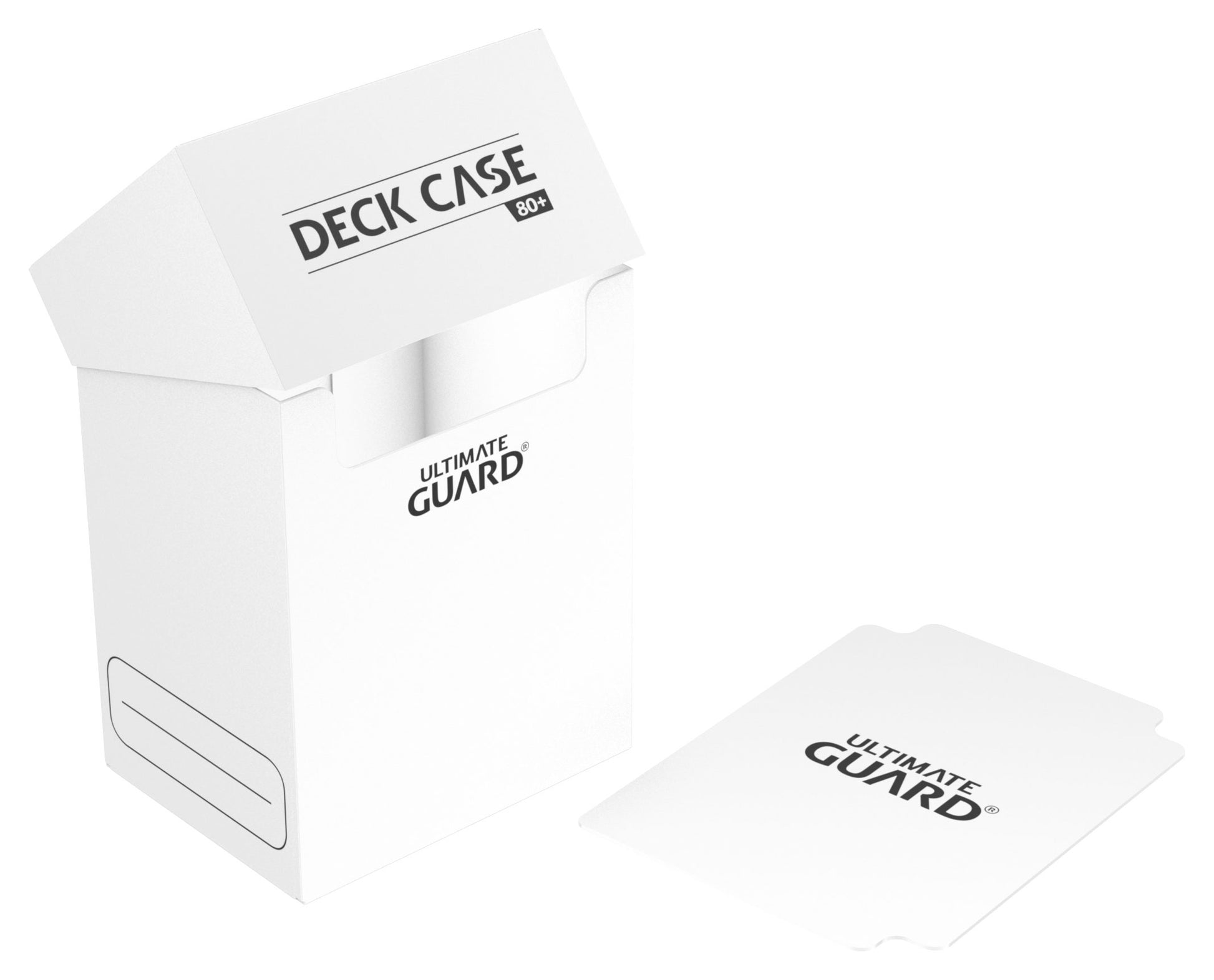 Ultimate Guard Deck Case 80+ Standardgröße Weiß trading cards zubehör Ultimate Guard