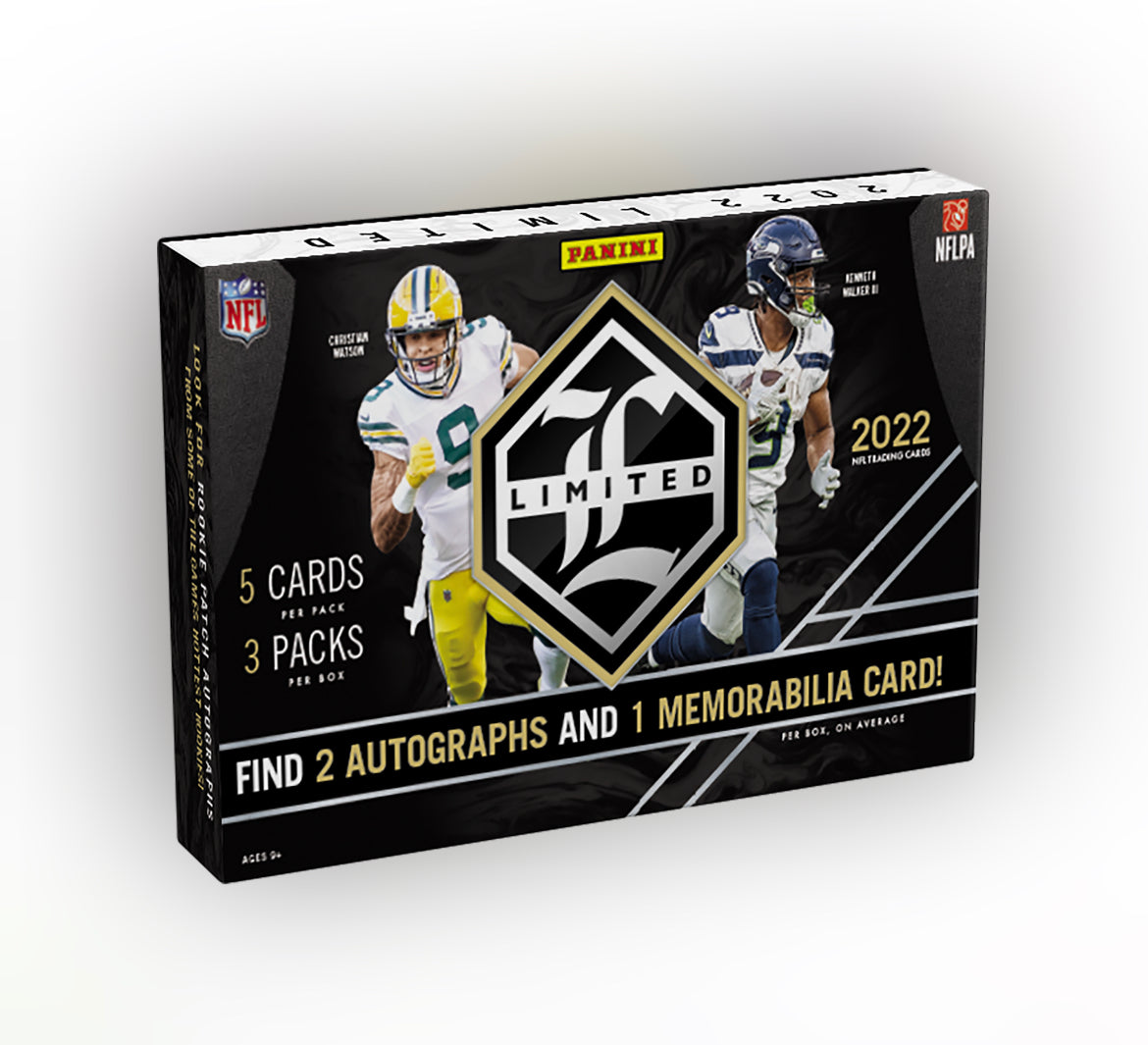 2022 Panini Limited Football Hobby football nfl trading cards Panini