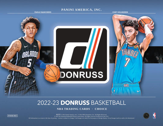 22-23 Donruss Choice Basketball Hobby