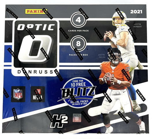 2021 Donruss Optic Football Hybrid H2 Box