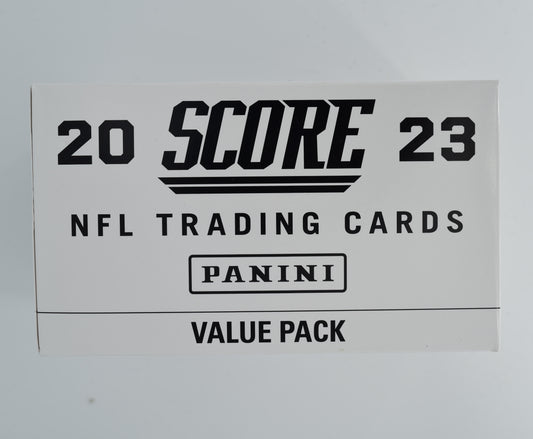 2023 Score Football Value Pack Box