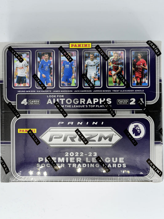 22-23 Panini Prizm Premier League Soccer Retail Box