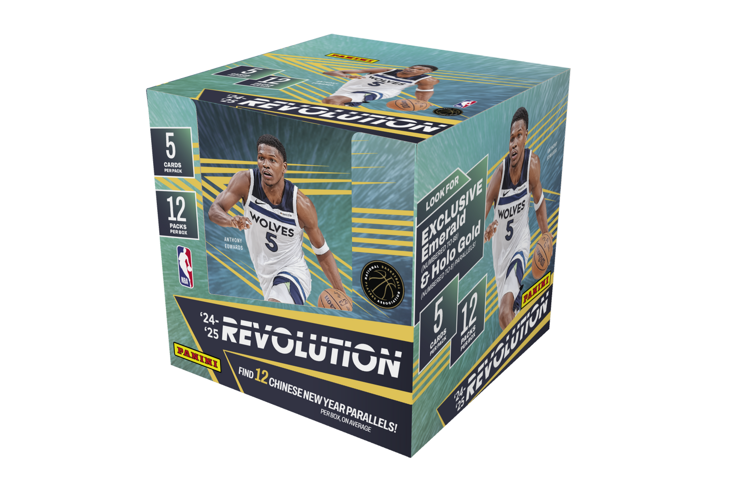 24-25 Panini Revolution Basketball Chinese New Year Hobby Box basketball nba trading cards Panini