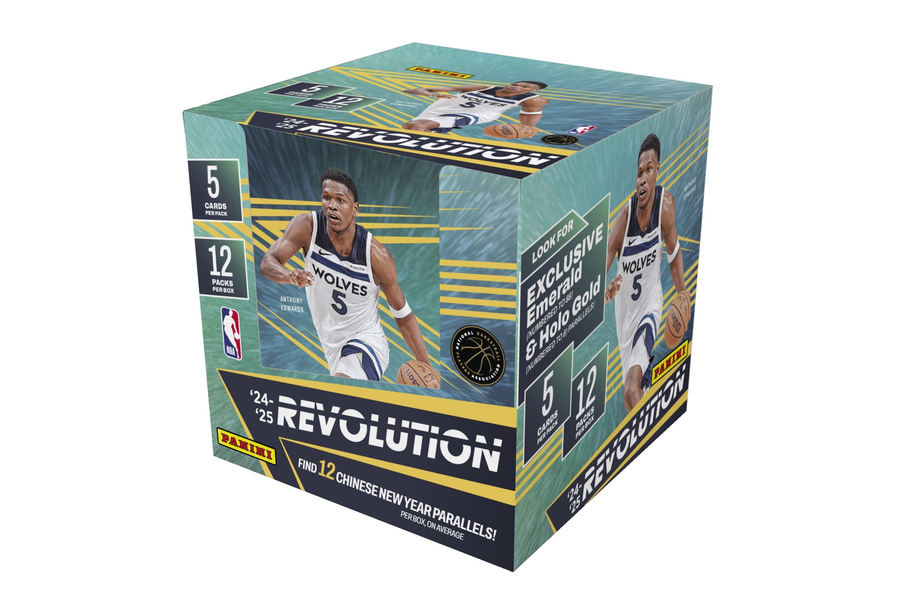 24-25 Panini Revolution Basketball Chinese New Year Hobby Box basketball nba trading cards Panini