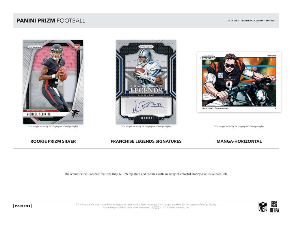 2024 Panini Prizm Football Hobby hobbybox.de