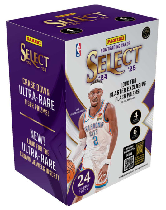 24-25 Panini Select Basketball Blaster Box