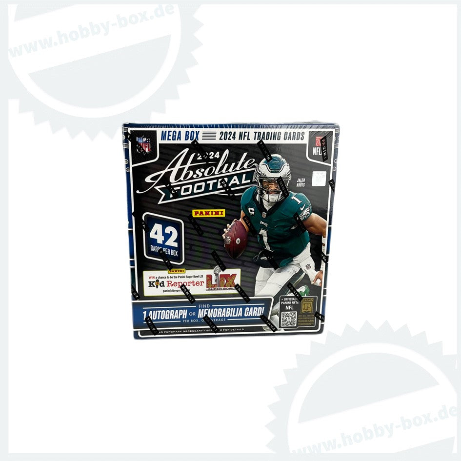 2024 Panini Absolute Football Mega Box football nfl trading cards Panini