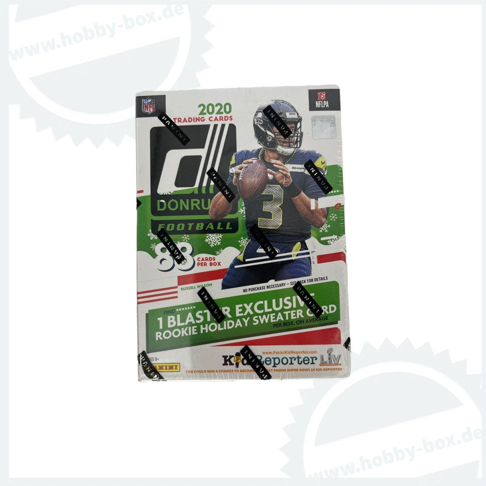 2020 Donruss Football Holiday Blaster Box football nfl trading cards Panini