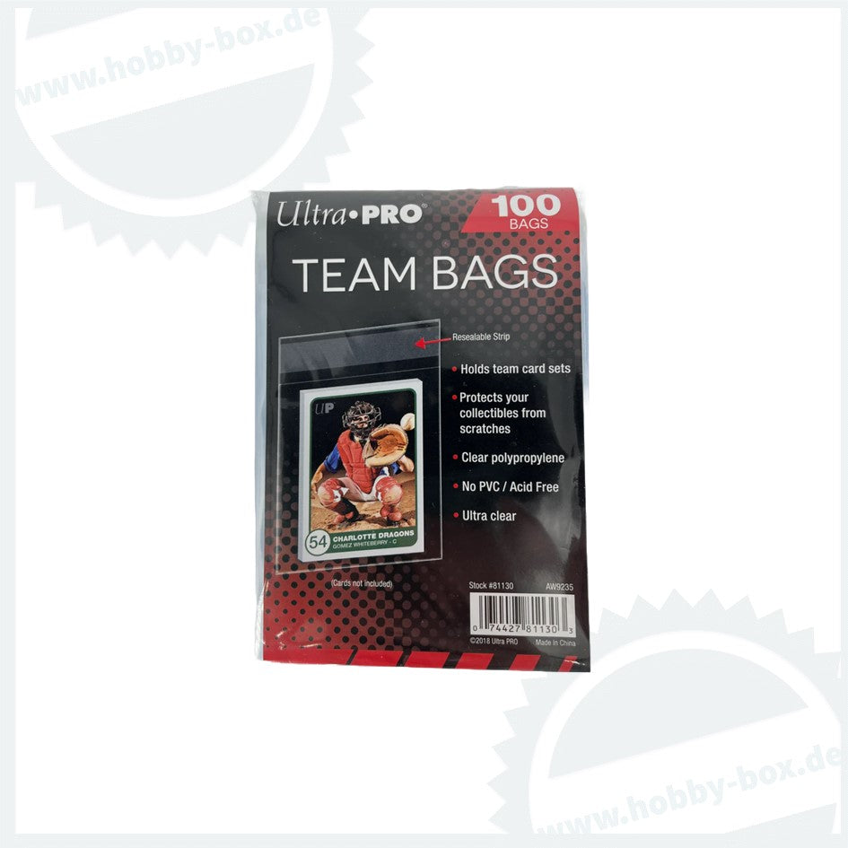 UP Team Bags (100 Stück) trading cards zubehör Ultra Pro