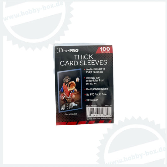 UP Thick Card Sleeves 130pt trading cards zubehör Ultra Pro