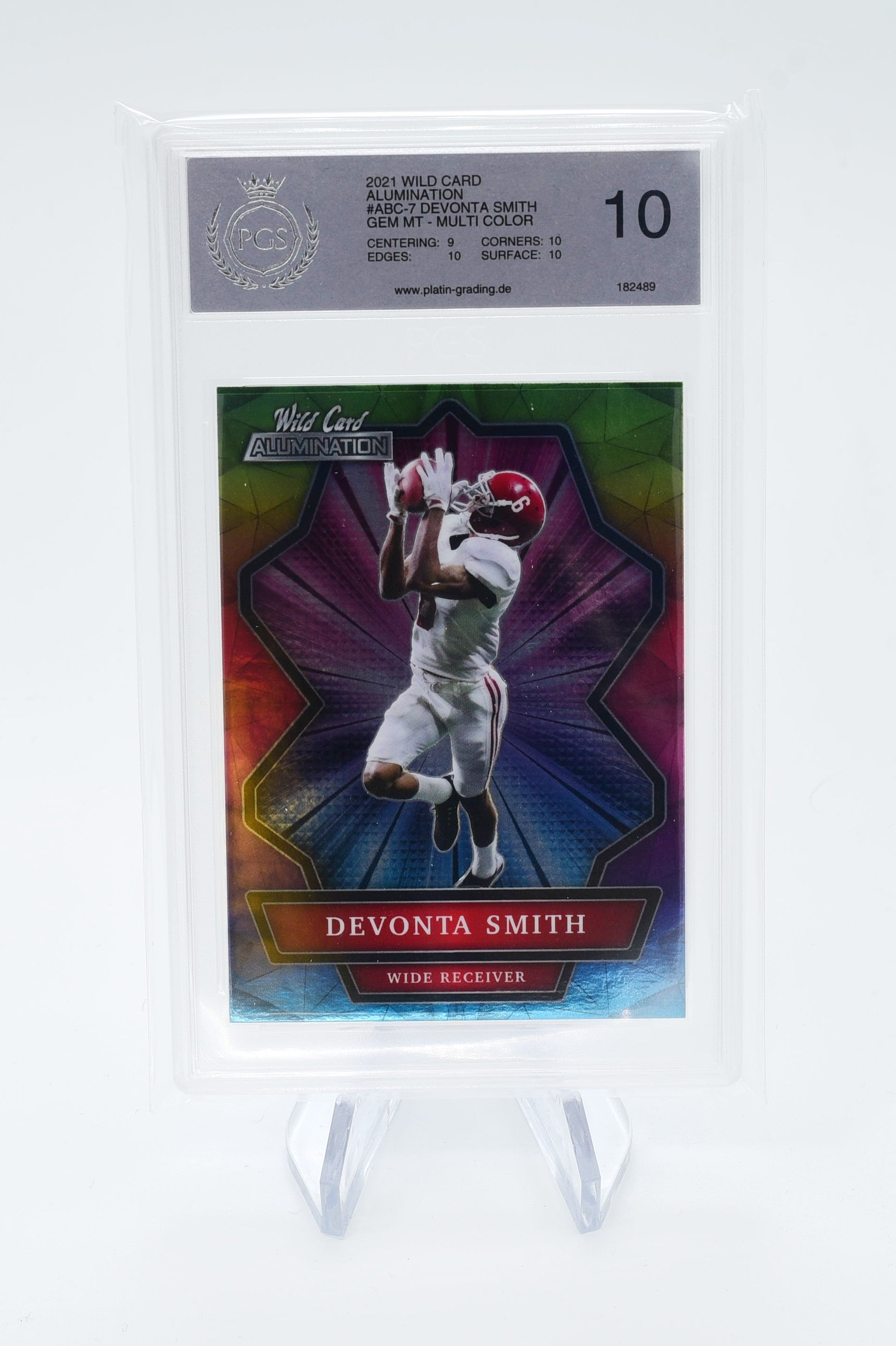 2021 WildCard Alumination MULTICOLOR Devonta Smith – hobby-box.de