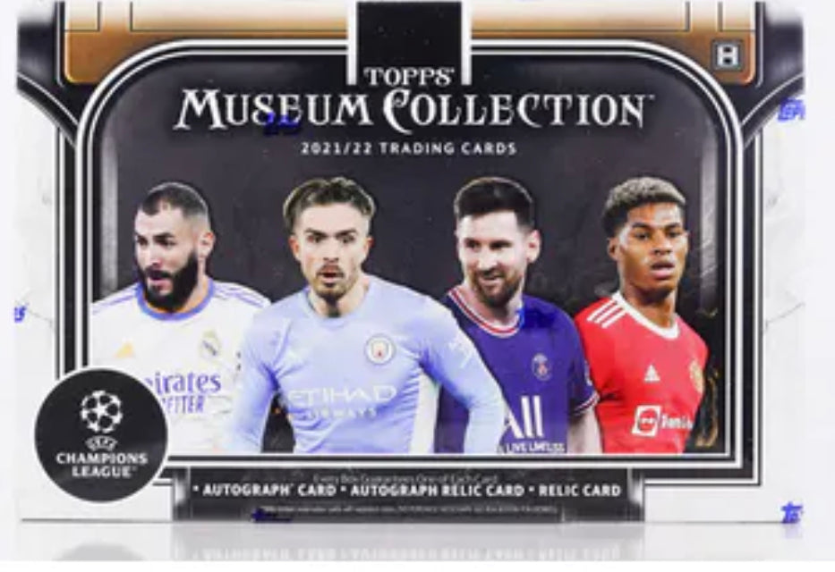 2021/22 Topps UEFA Champions League Museum Collection Soccer Hobby Box