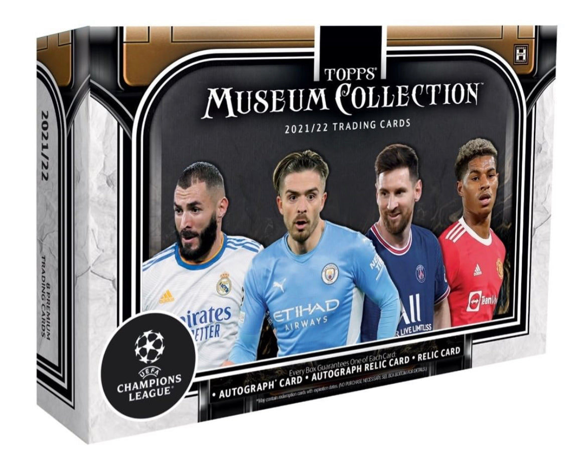 2021/22 Topps UEFA Champions League Museum Collection Soccer Hobby Box